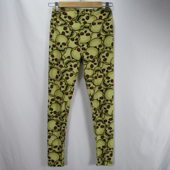 LuLaRoe Pants - Lularoe Skull Halloween Leggings One Size